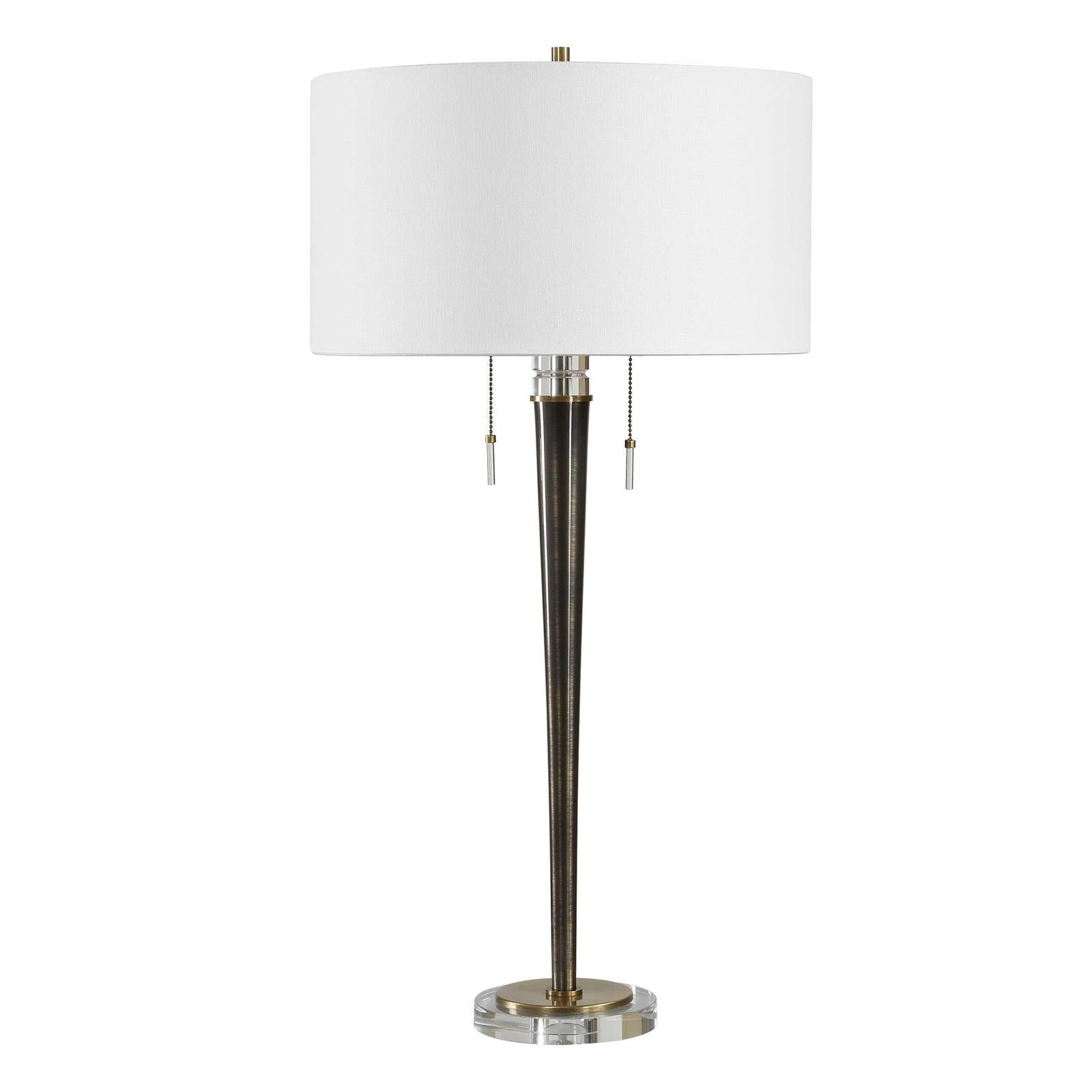 Uttermost Winchester Antique Brass Table Lamp