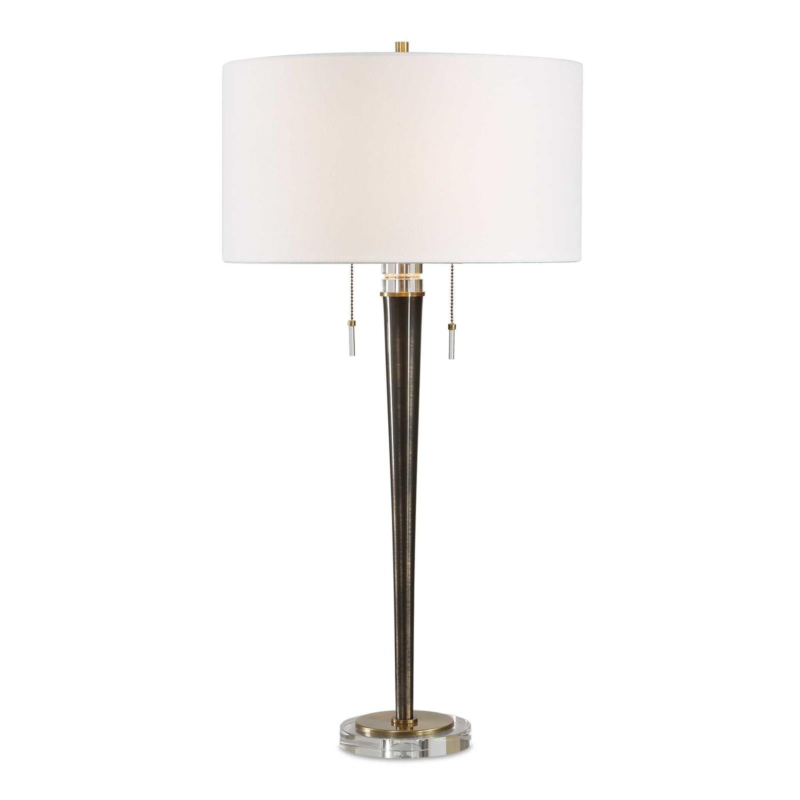 Uttermost Winchester Antique Brass Table Lamp