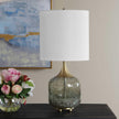 Uttermost Glenn Mottled Glass Table Lamp