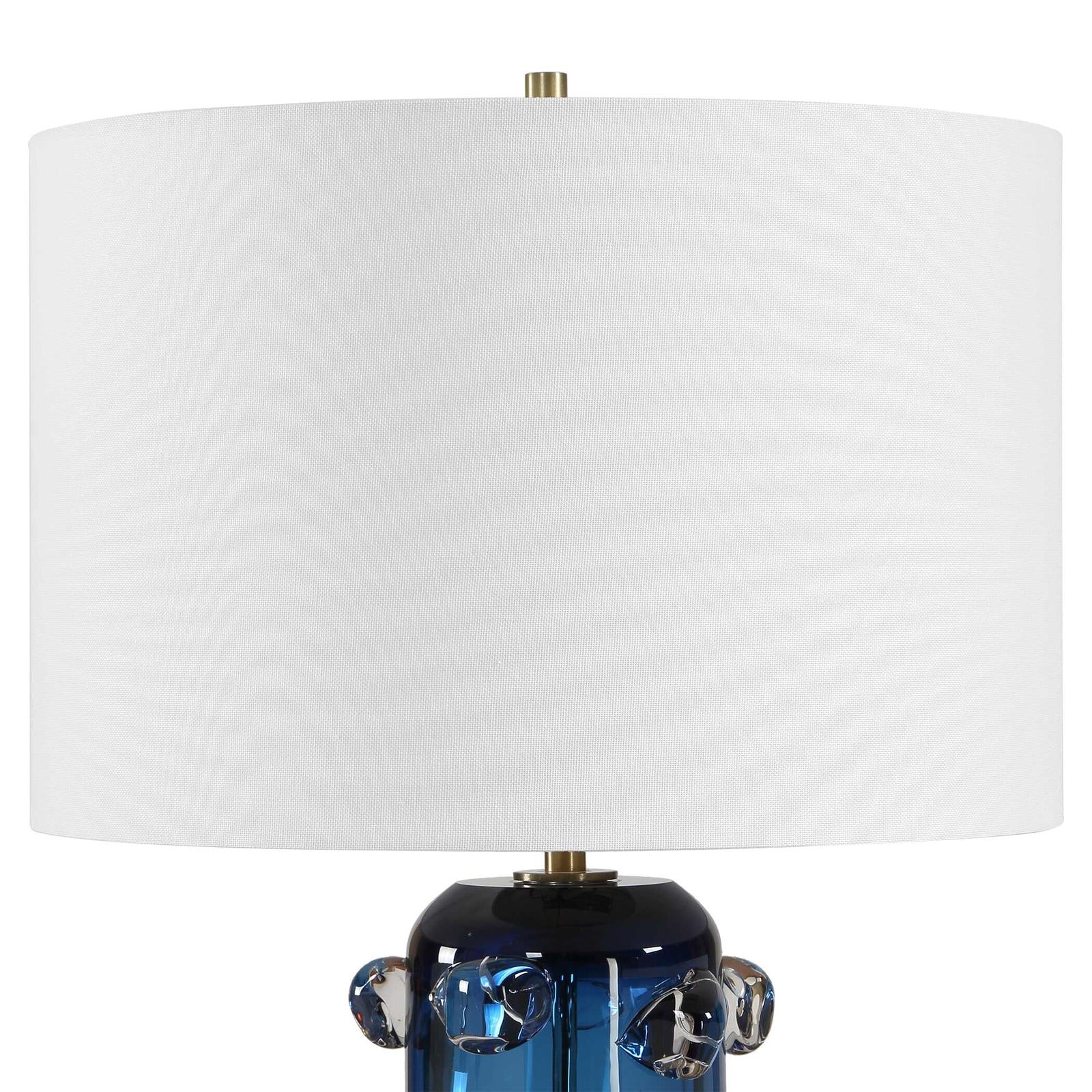 Uttermost Aura Blue Table Lamp