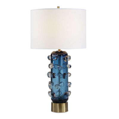 Uttermost Aura Blue Table Lamp