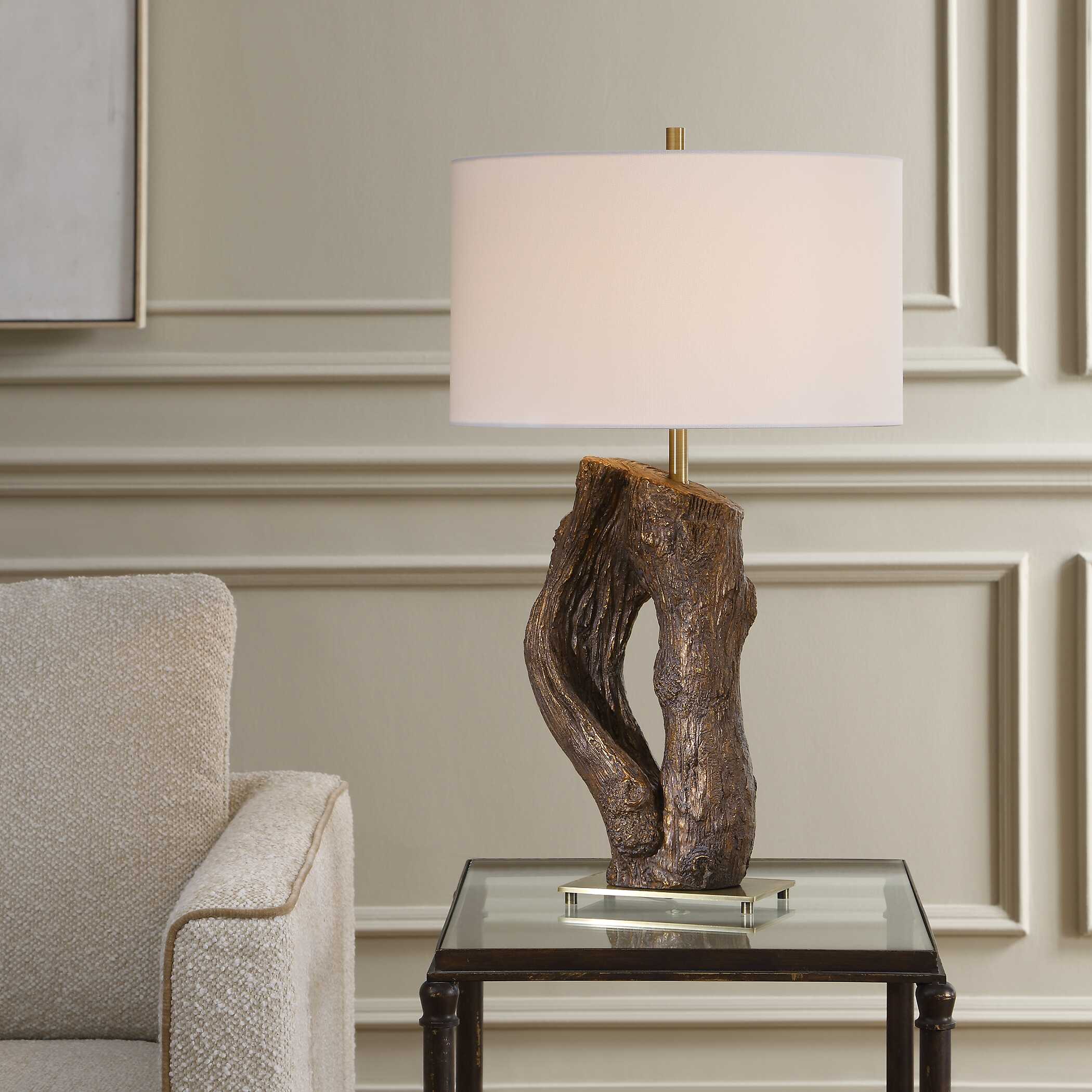 Uttermost Namath Wood Table Lamp