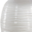 Uttermost Alkman White Glaze Table Lamp