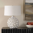 Uttermost Hartley White Petal Table Lamp