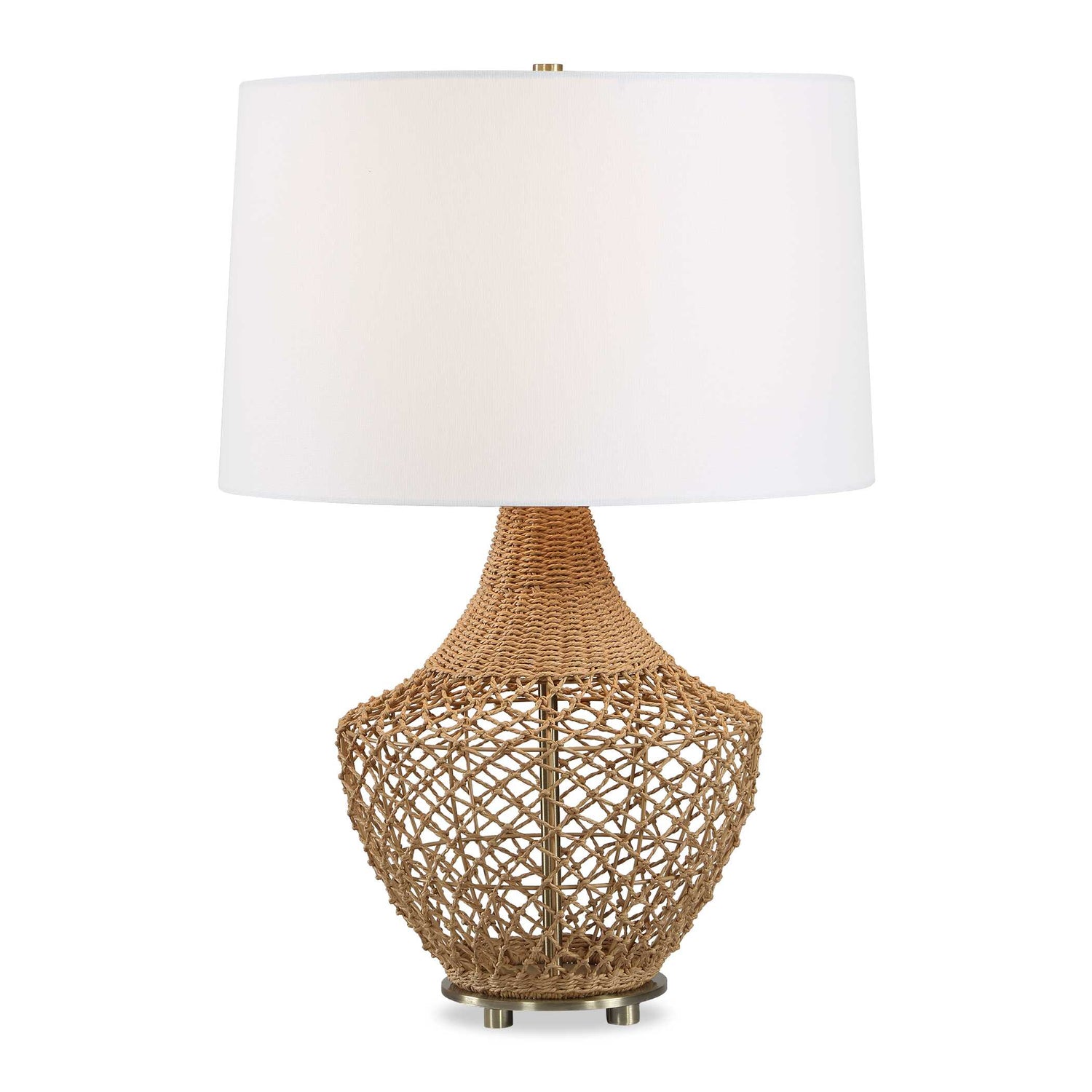 Uttermost Samori Rattan Table Lamp