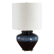 Uttermost Andrus Blue Glaze Table Lamp