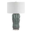 Uttermost Niese Light Blue Glaze Table Lamp