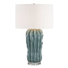 Uttermost Niese Light Blue Glaze Table Lamp