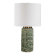 Uttermost Hensley Ivory & Green Table Lamp