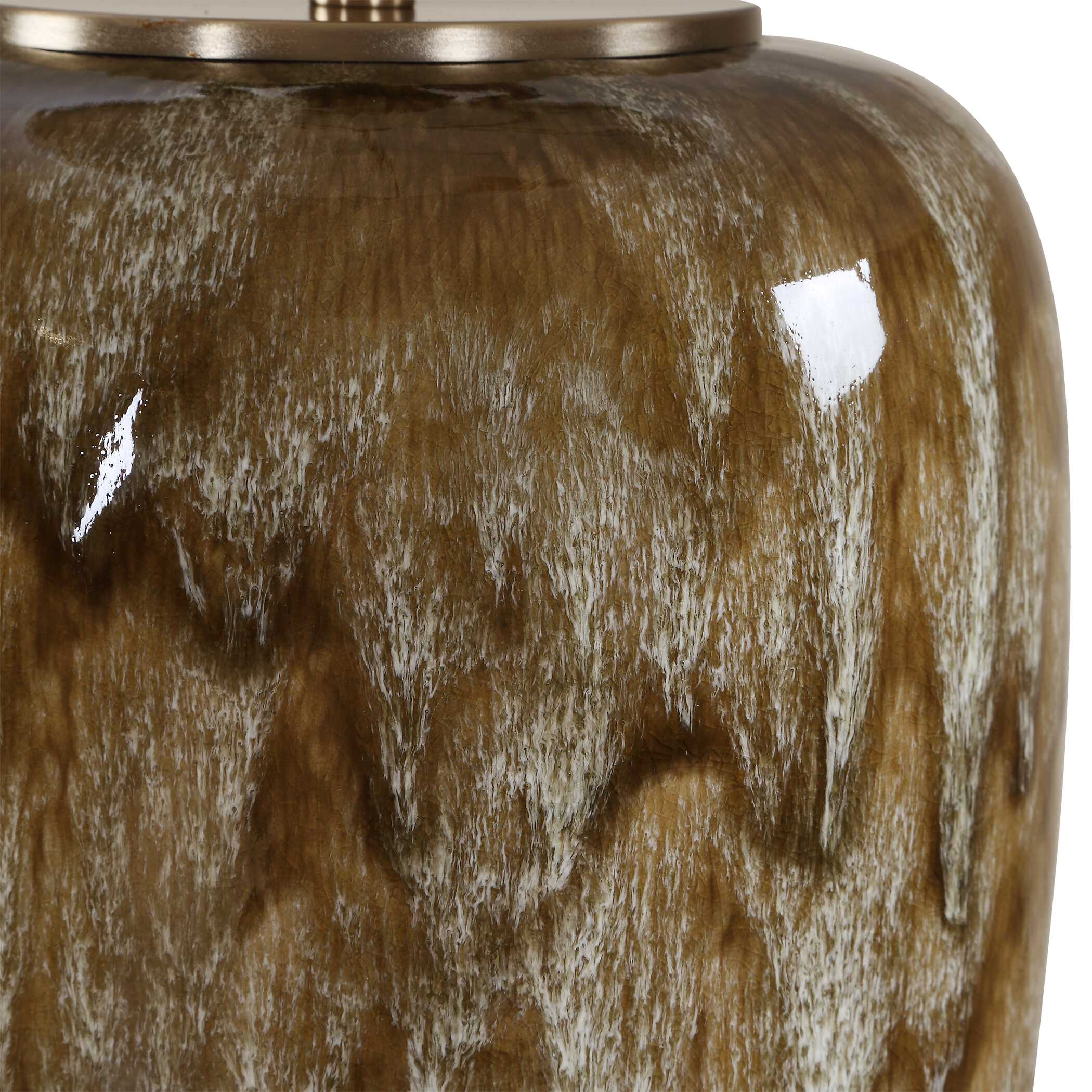 Uttermost Torrence Glazed Table Lamp