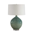 Uttermost Callista Teal Blue Table Lamp