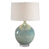Uttermost Callista Teal Blue Table Lamp