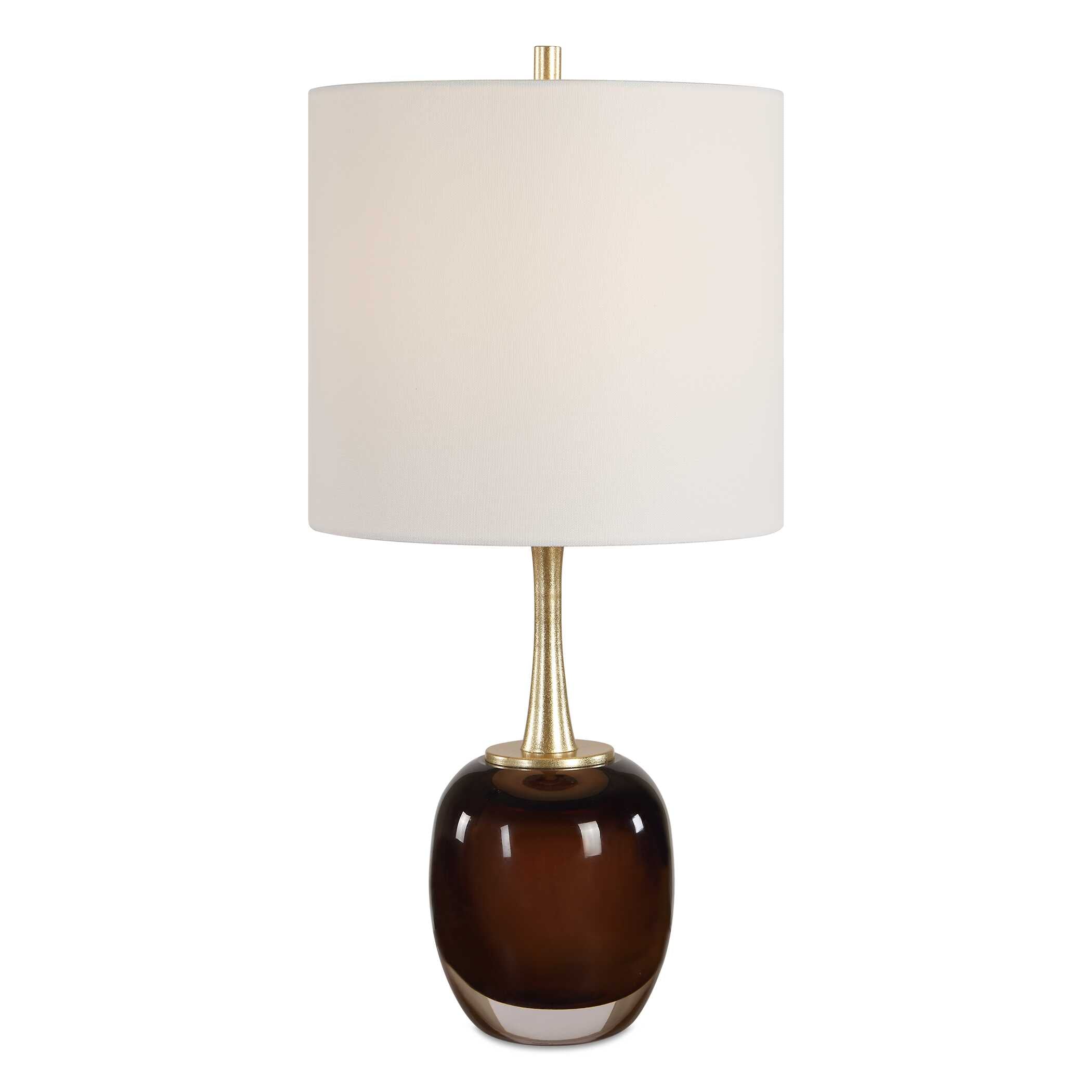 Uttermost Vannett Dark Amber Table Lamp