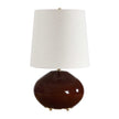 Uttermost Allemand Ruby Red Glaze Table Lamp