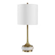 Uttermost Molena Brass & Pearly Stone Table Lamp