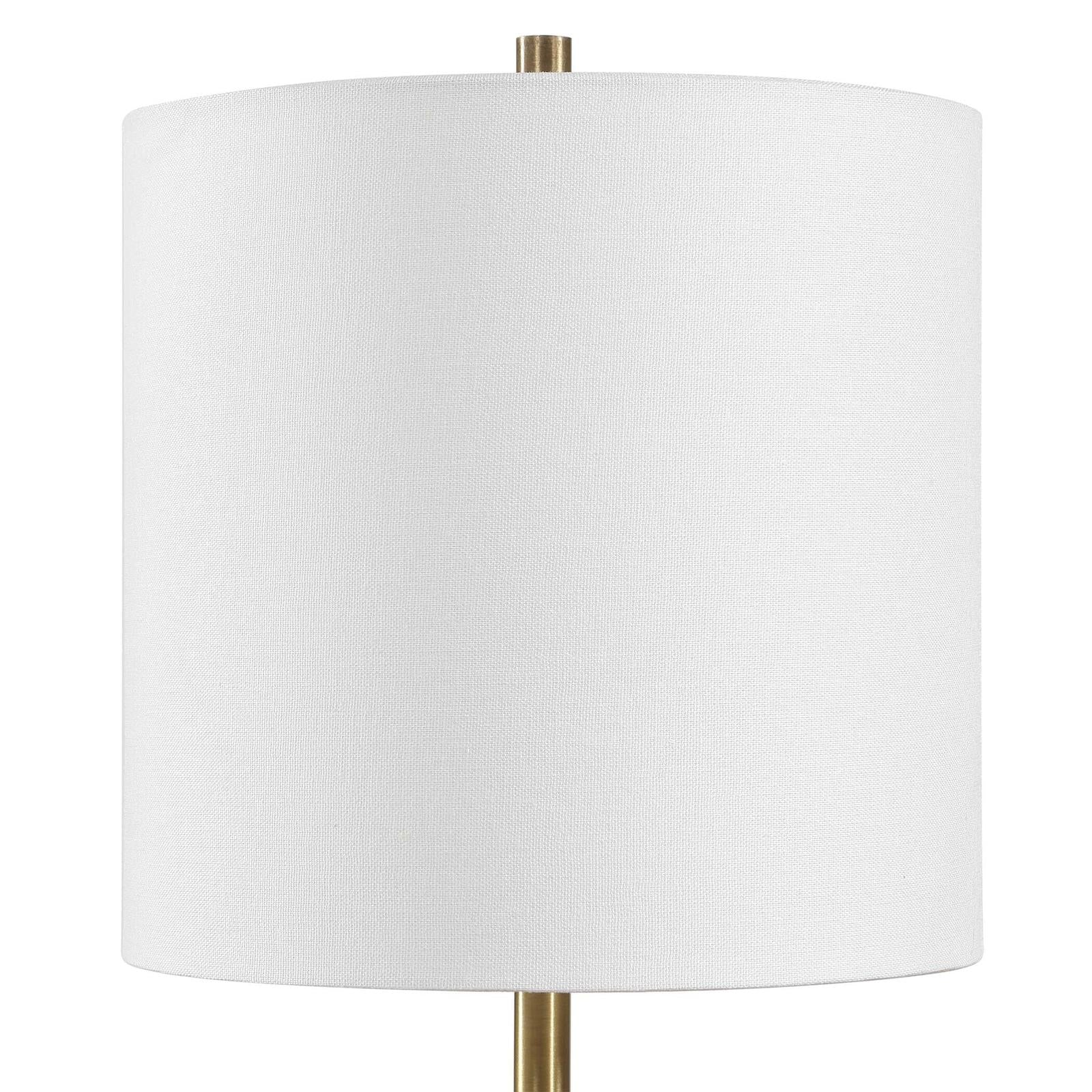 Uttermost Molena Brass & Pearly Stone Table Lamp