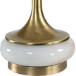 Uttermost Molena Brass & Pearly Stone Table Lamp