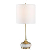 Uttermost Molena Brass & Pearly Stone Table Lamp