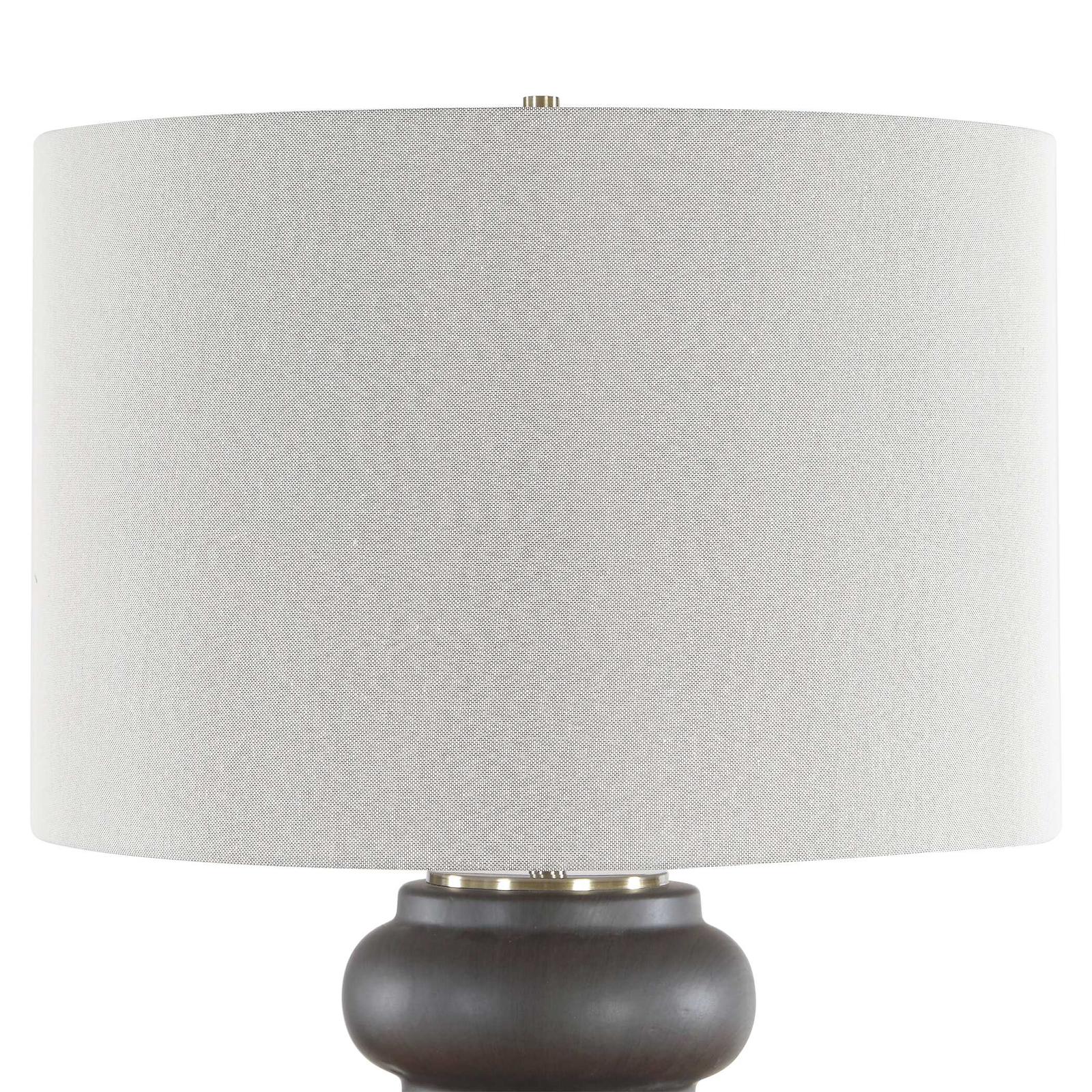 Uttermost Macon Matte Black Table Lamp