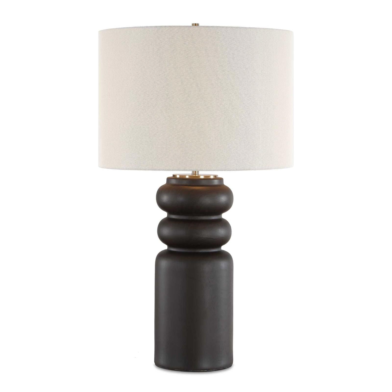Uttermost Macon Matte Black Table Lamp