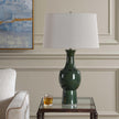 Uttermost Tennille Green Table Lamp