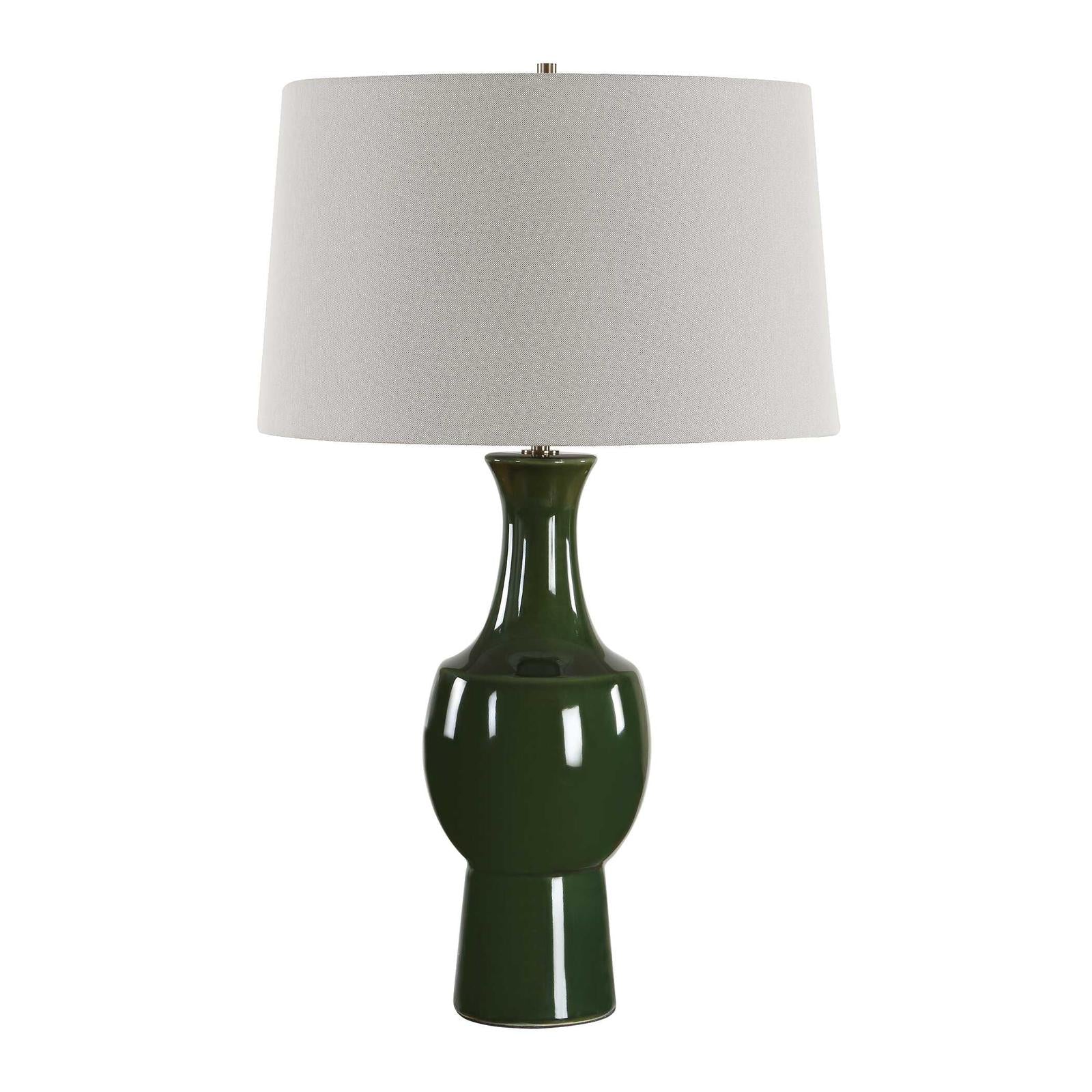Uttermost Tennille Green Table Lamp