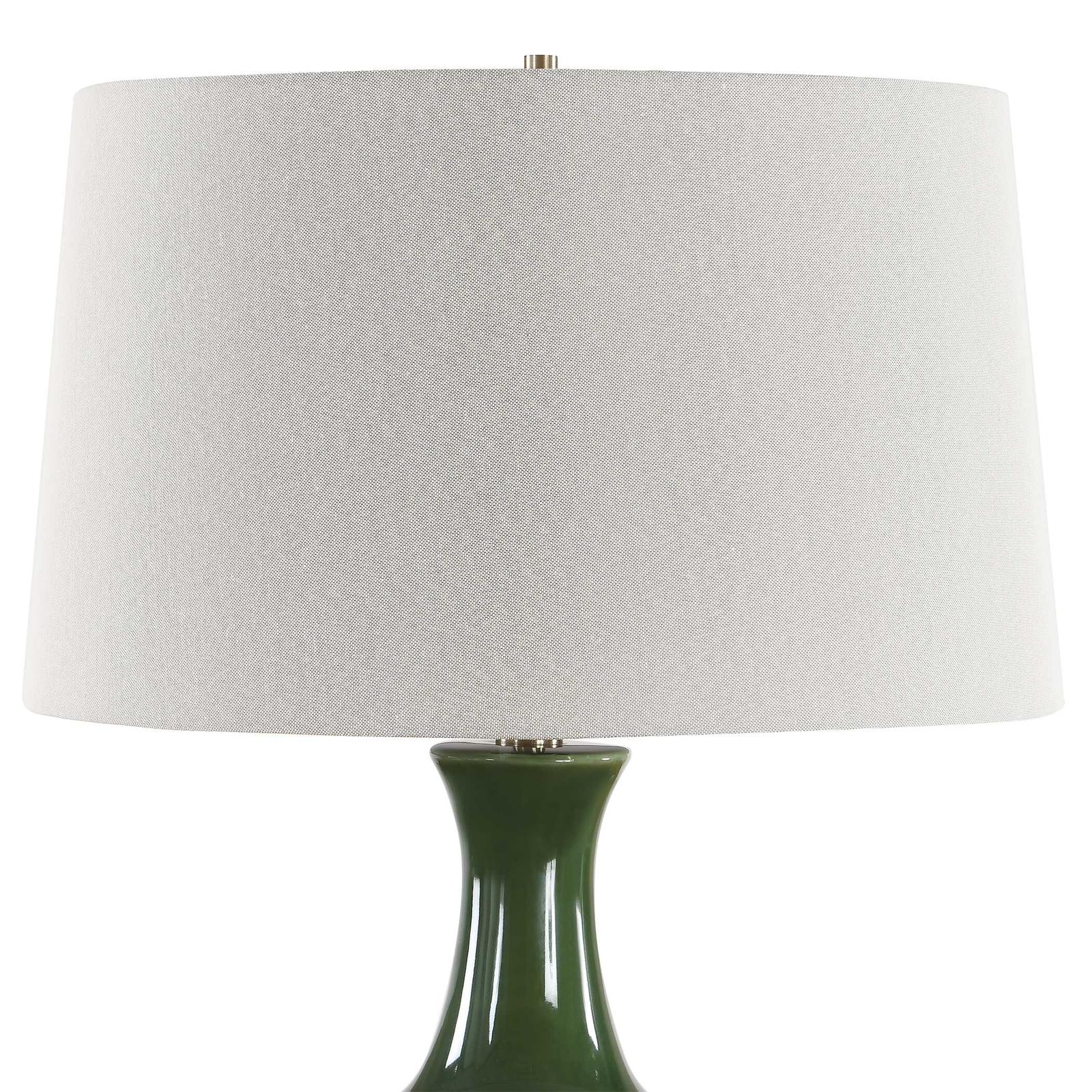 Uttermost Tennille Green Table Lamp