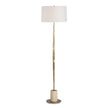 Uttermost Halen Brass Floor Lamp