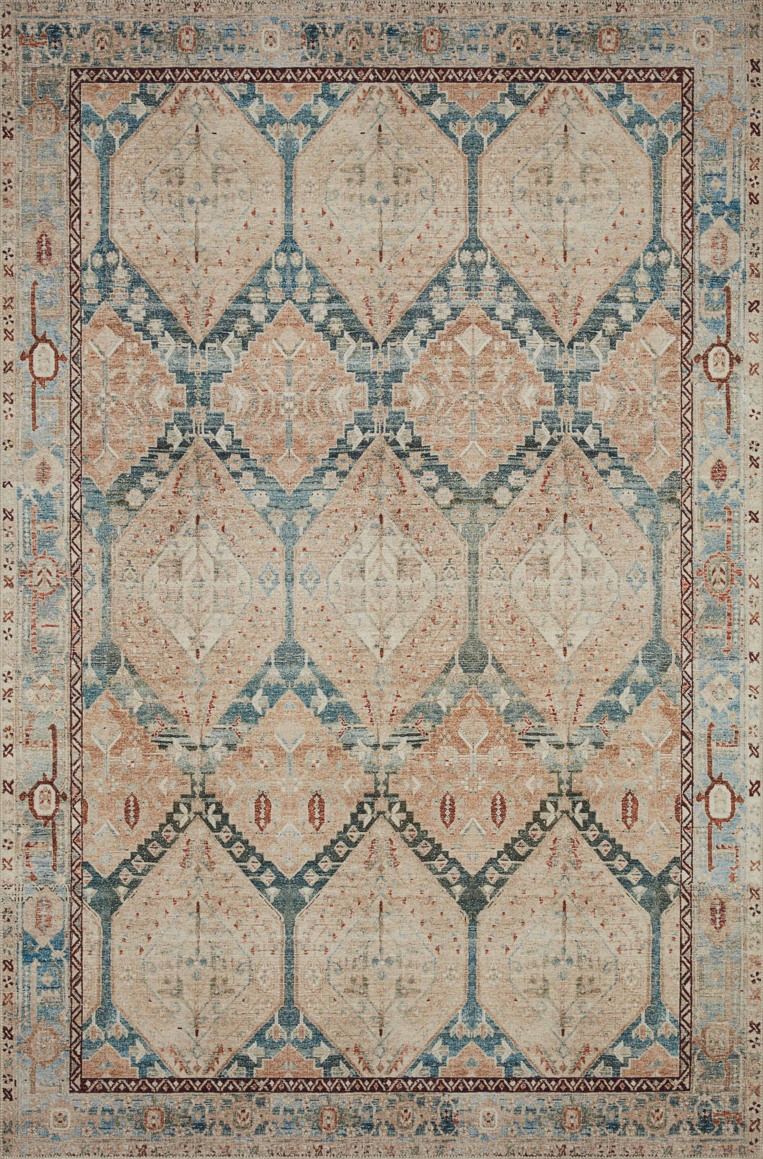 Magnolia Home Lenna LEA-05 Rug Denim / Sand DC10