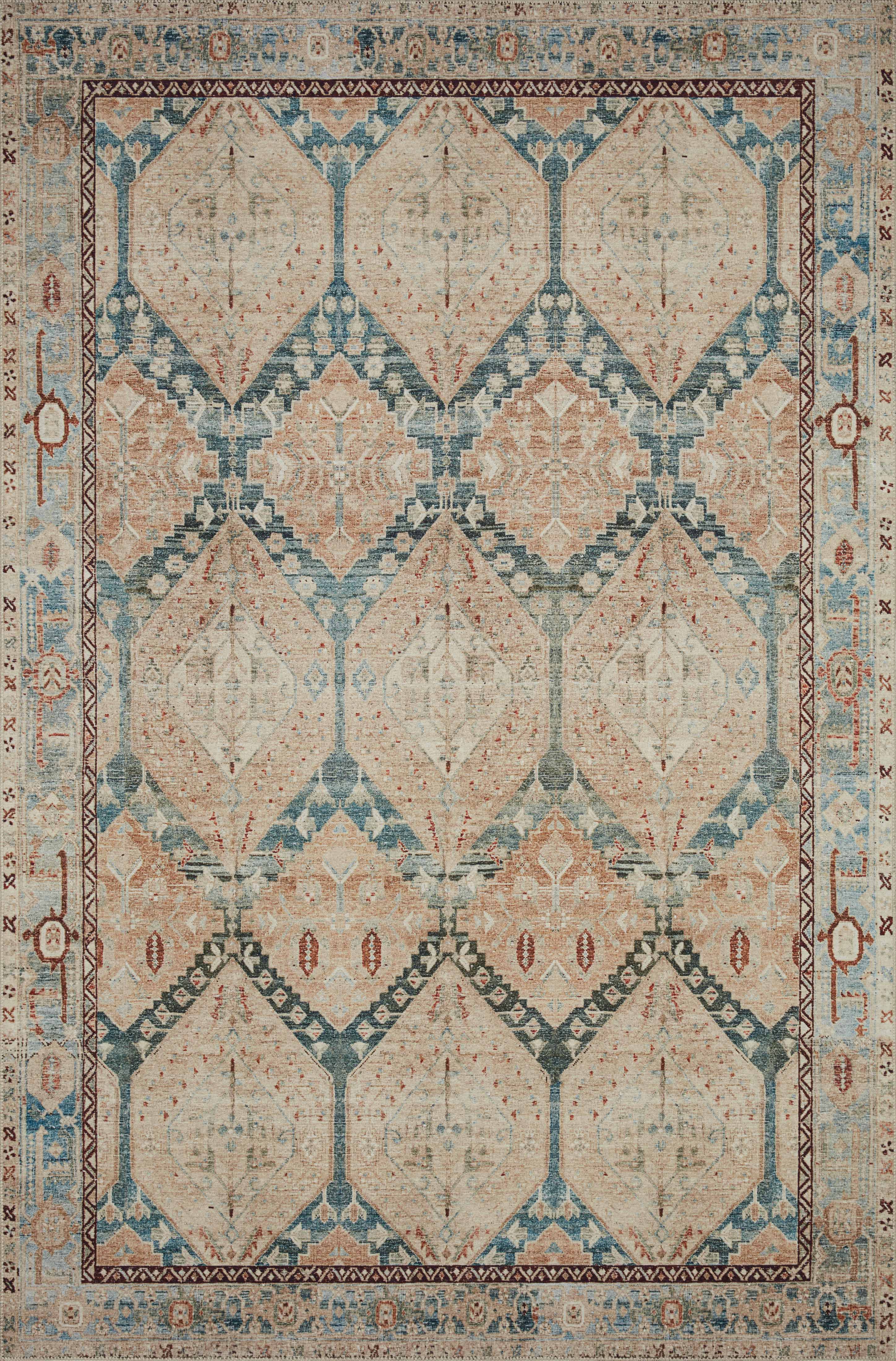 Magnolia Home Lenna LEA-05 Rug Denim / Sand DC10