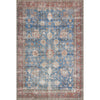 Loloi II Loren LQ-01 Blue / Brick Rug