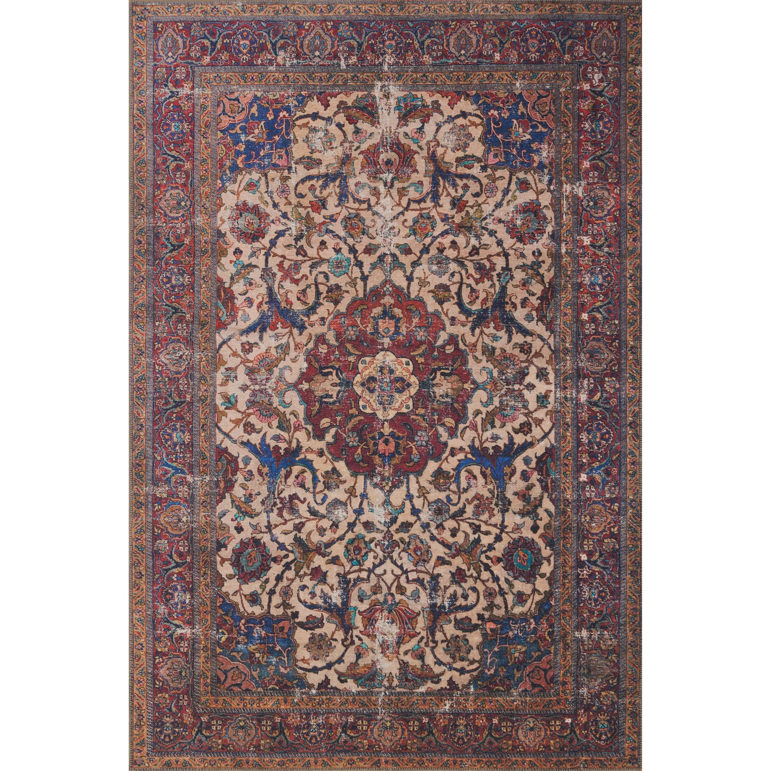 Loloi II Loren LQ-11 Sand / Multi Rug