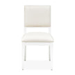 Michael Amini Palm Gate Side Chair - Cloud White - Set of 2