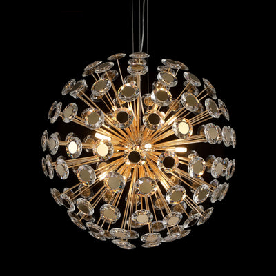 Michael Amini Pendant 18 Light-Round Chandelier