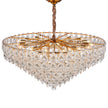 Michael Amini Gala 28-Light Round LED Chandelier - Gold