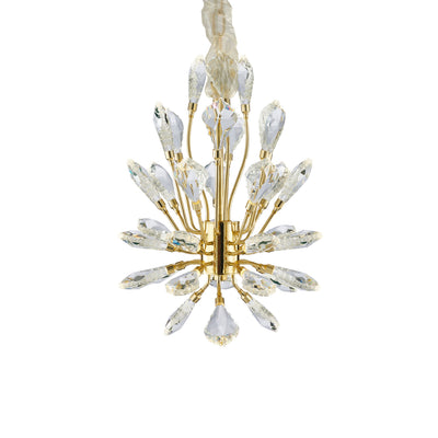 Michael Amini Astra 18" Crystal LED Chandelier - Gold