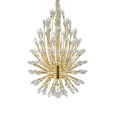 Michael Amini Astra 34" LED Crystal Chandelier - Gold