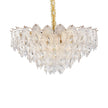 Michael Amini Orlisse 18-Light Acrylic Chandelier - Gold