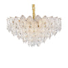 Michael Amini Orlisse 18-Light Acrylic Chandelier - Gold