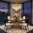 Michael Amini Regalia 13-Light Crystal Chandelier - Gold