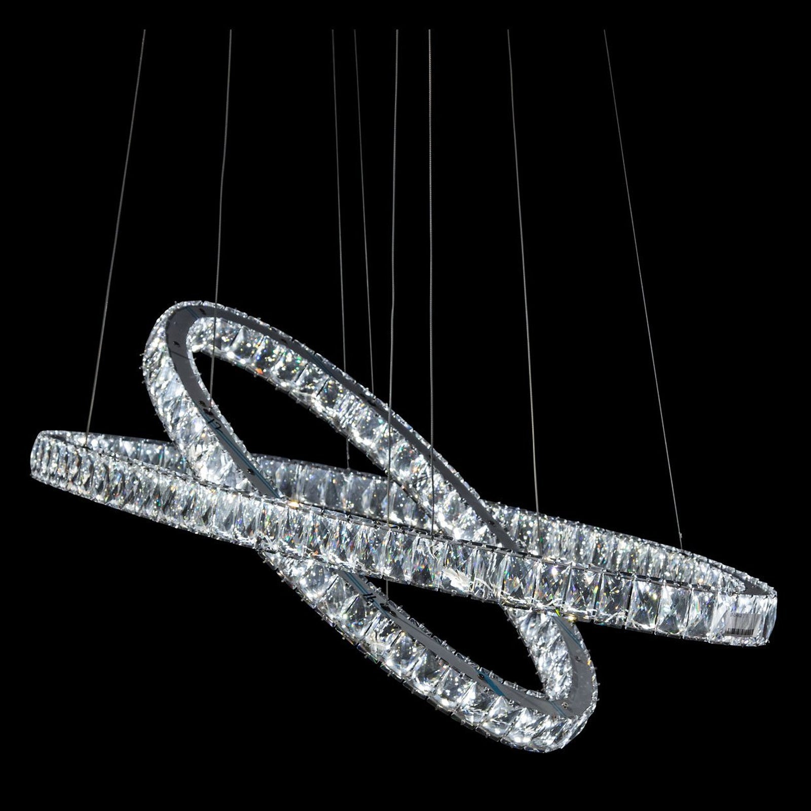 Michael Amini Lighting Crossover LED Chandelier Small