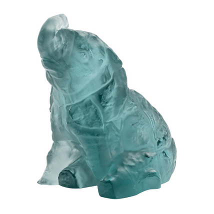 Lalique Baby Elephant Sculpture