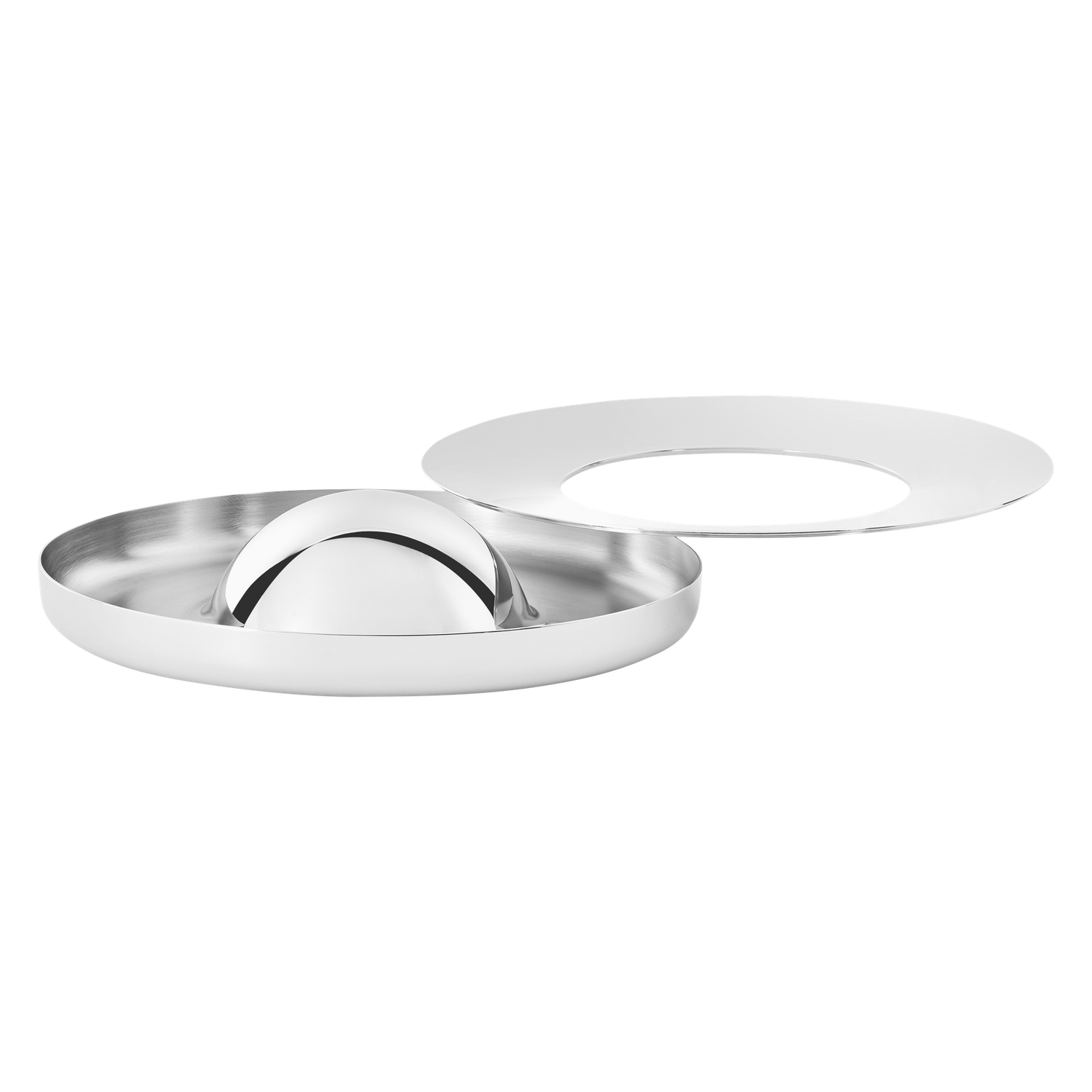 Christofle Oh de Christofle Stainless Steel Ashtray
