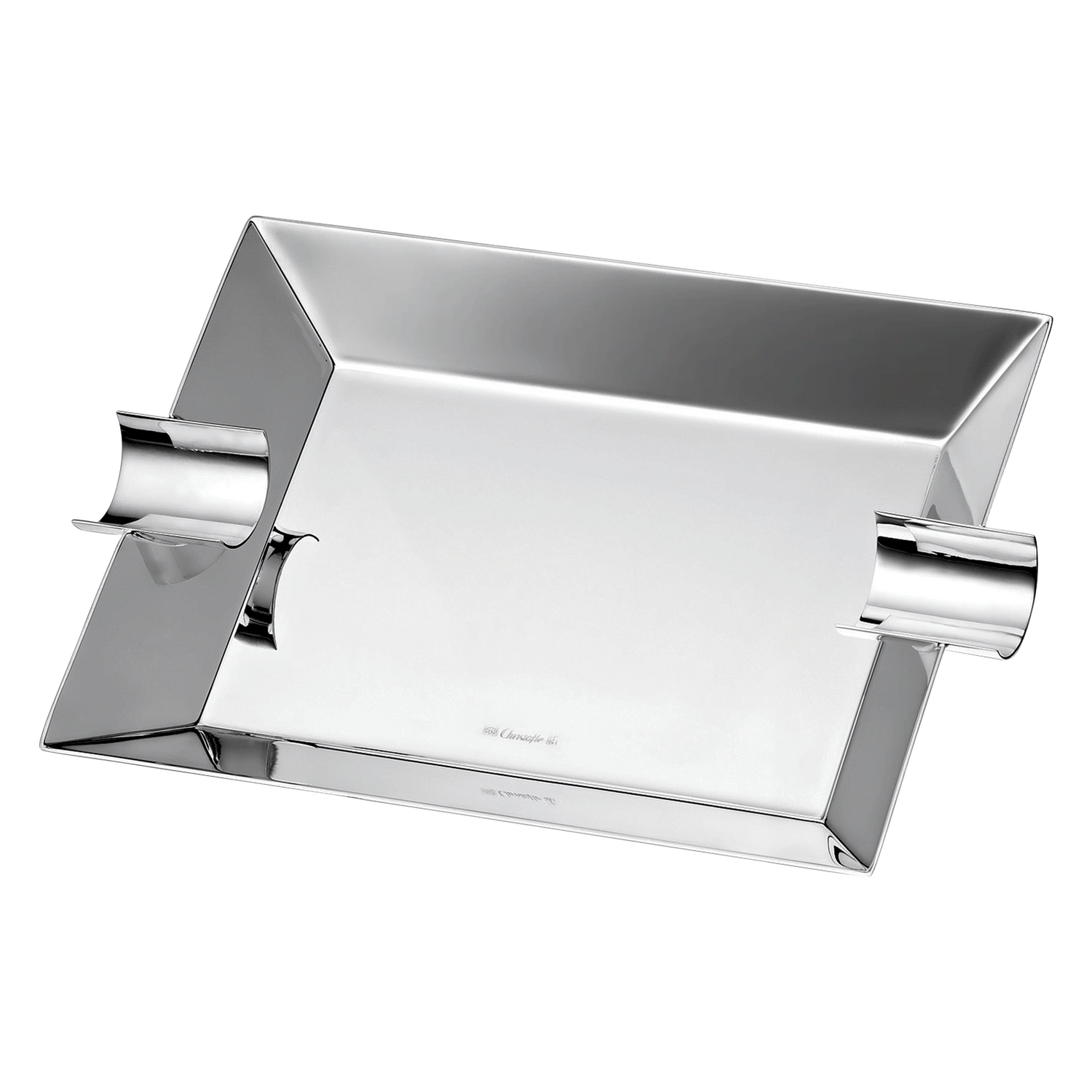 Christofle Uni Silver Plated Ashtray