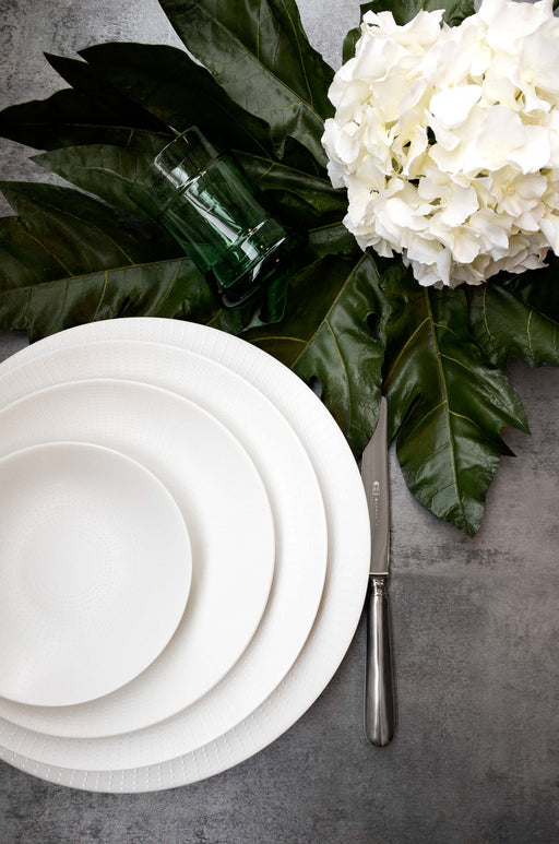 Haviland La Rosee White Dinner Plate - Large