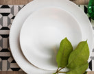 Haviland La Rosee White Dessert Plate
