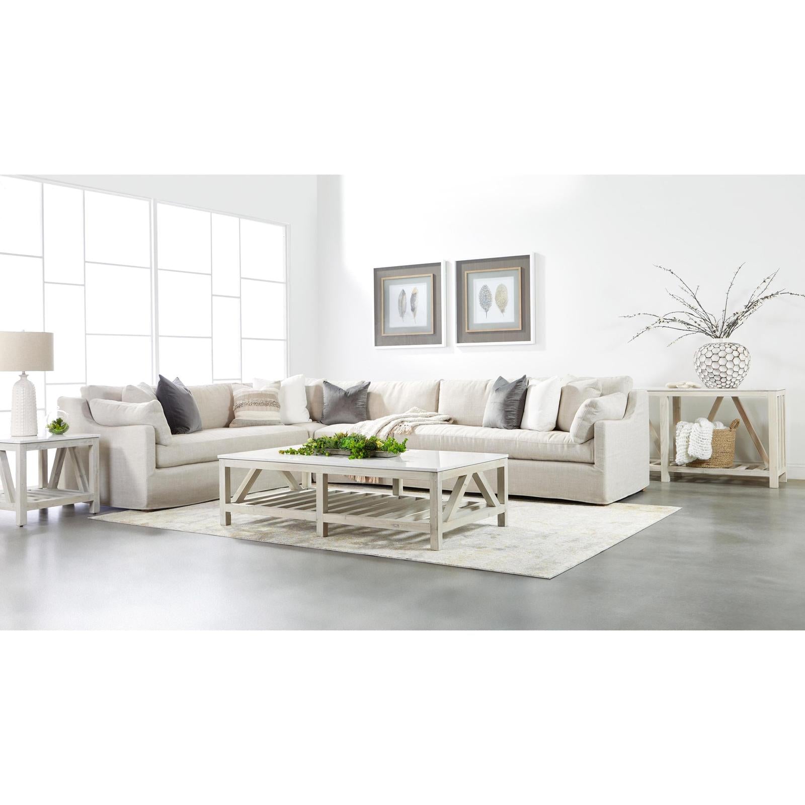 Essentials For Living Lena Modular Slipcover Sofa