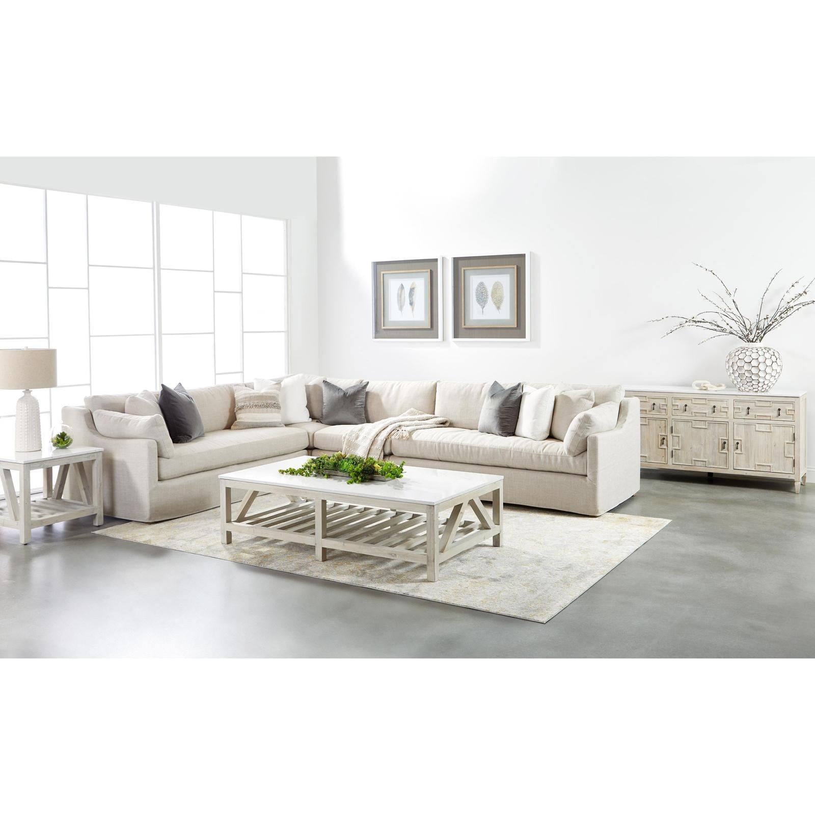 Essentials For Living Lena Modular Slipcover Sofa