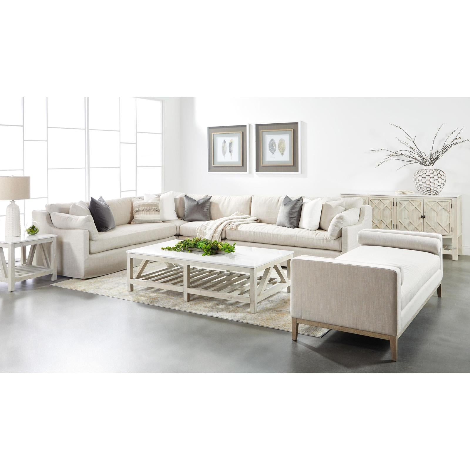 Essentials For Living Lena Modular Slipcover Sofa