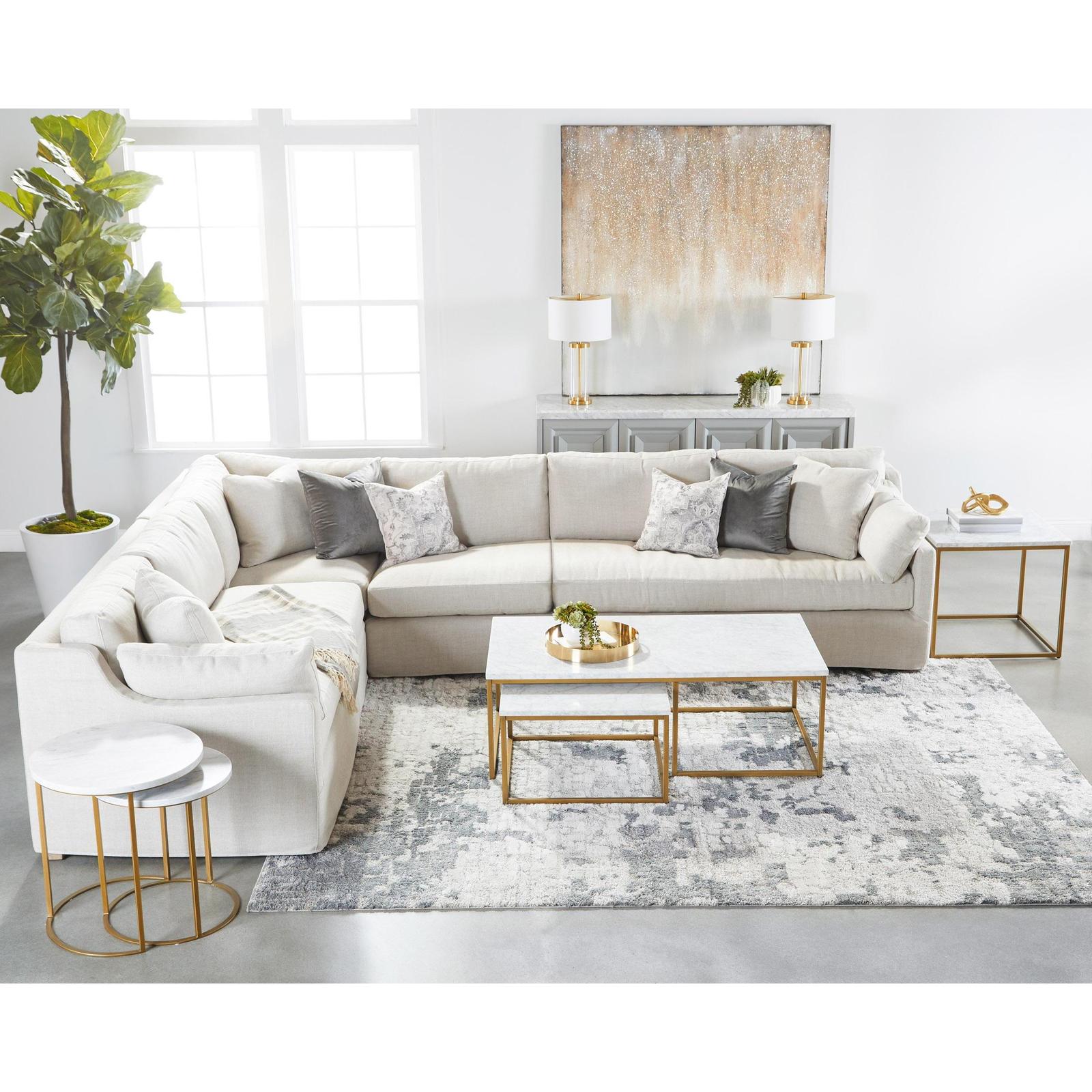 Essentials For Living Lena Modular Slipcover Sofa